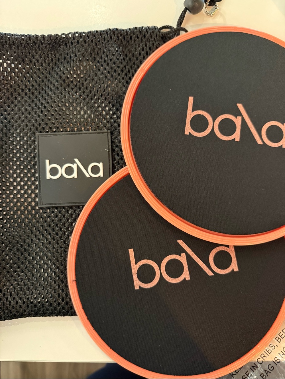 Bala Coral and Black Core Sliders